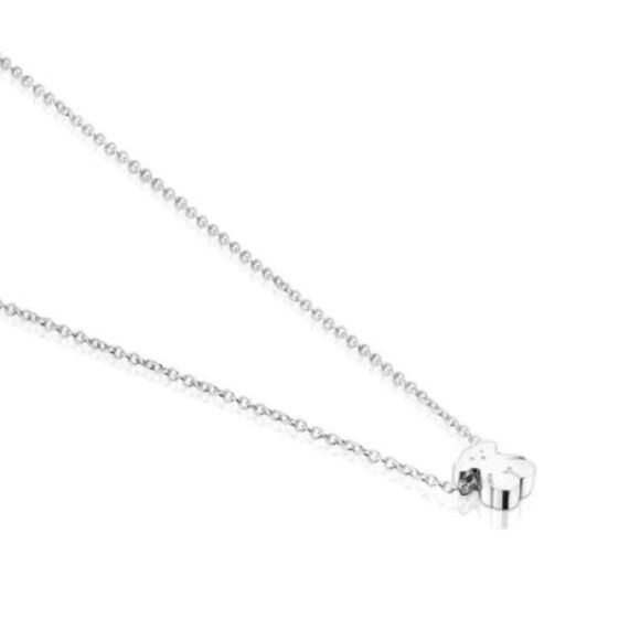 NWT TOUS Sweet Dolls Bear Sterling Silver Choker Necklace​​​​​ - Picture 5 of 10